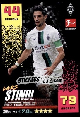 Sticker Lars Stindl - German Fussball Bundesliga 2022-2023. Match Attax - Topps