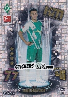 Figurina Lee Buchanan - German Fussball Bundesliga 2022-2023. Match Attax - Topps