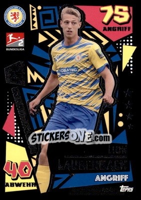 Sticker Lion Lauberbach - German Fussball Bundesliga 2022-2023. Match Attax - Topps