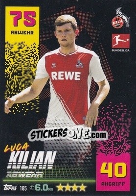Sticker Luca Kilian - German Fussball Bundesliga 2022-2023. Match Attax - Topps