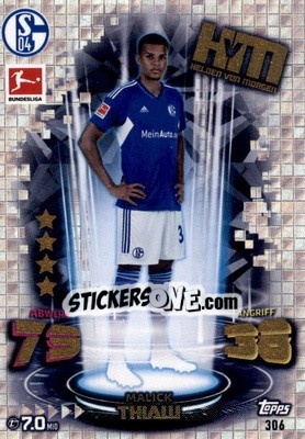 Figurina Malick Thiaw - German Fussball Bundesliga 2022-2023. Match Attax - Topps