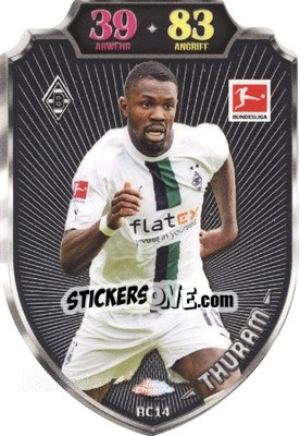 Sticker Marcus Thuram - German Fussball Bundesliga 2022-2023. Match Attax - Topps