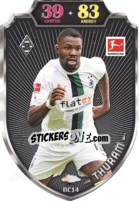 Figurina Marcus Thuram - German Fussball Bundesliga 2022-2023. Match Attax - Topps