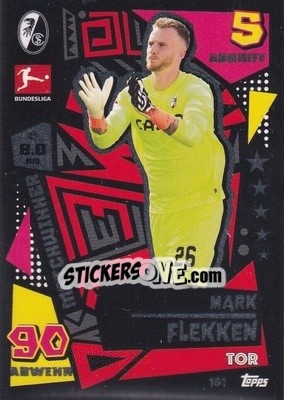 Sticker Mark Flekken - German Fussball Bundesliga 2022-2023. Match Attax - Topps