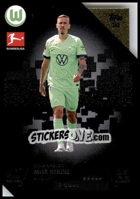 Sticker Max Kruse - German Fussball Bundesliga 2022-2023. Match Attax - Topps