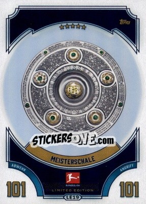 Sticker Meisterschale Bundesliga - German Fussball Bundesliga 2022-2023. Match Attax - Topps