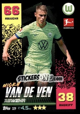 Sticker Micky van de Ven