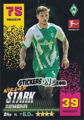 Cromo Niklas Stark - German Fussball Bundesliga 2022-2023. Match Attax - Topps