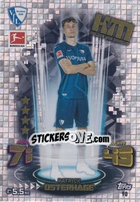 Sticker Patrick Osterhage - German Fussball Bundesliga 2022-2023. Match Attax - Topps