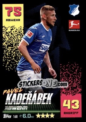 Figurina Pavel Kadeřábek - German Fussball Bundesliga 2022-2023. Match Attax - Topps