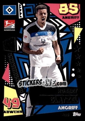 Figurina Robert Glatzel - German Fussball Bundesliga 2022-2023. Match Attax - Topps