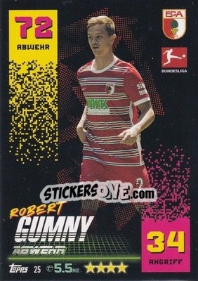 Figurina Robert Gumny - German Fussball Bundesliga 2022-2023. Match Attax - Topps