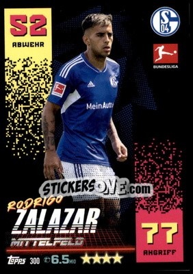 Sticker Rodrigo Zalazar - German Fussball Bundesliga 2022-2023. Match Attax - Topps