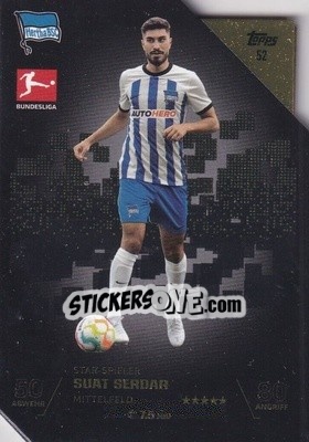 Sticker Suat Serdar - German Fussball Bundesliga 2022-2023. Match Attax - Topps