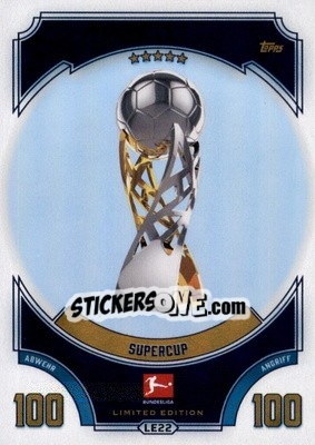 Sticker Supercup - German Fussball Bundesliga 2022-2023. Match Attax - Topps
