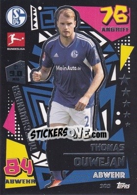 Sticker Thomas Ouwejan - German Fussball Bundesliga 2022-2023. Match Attax - Topps