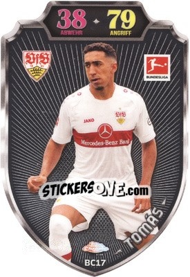 Sticker Tiago Tomás - German Fussball Bundesliga 2022-2023. Match Attax - Topps