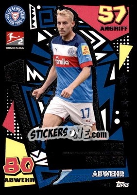 Sticker Timo Becker - German Fussball Bundesliga 2022-2023. Match Attax - Topps
