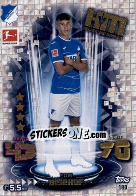 Sticker Tom Bischof - German Fussball Bundesliga 2022-2023. Match Attax - Topps