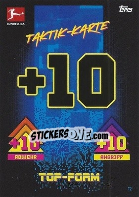 Sticker Top-Form - German Fussball Bundesliga 2022-2023. Match Attax - Topps