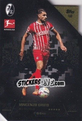 Sticker Vincenzo Grifo - German Fussball Bundesliga 2022-2023. Match Attax - Topps