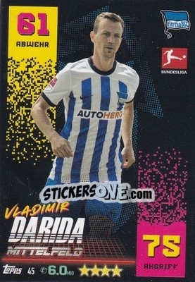 Sticker Vladimír Darida - German Fussball Bundesliga 2022-2023. Match Attax - Topps