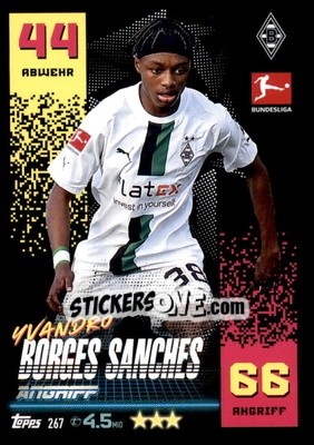 Figurina Yvandro Borges Sanches - German Fussball Bundesliga 2022-2023. Match Attax - Topps