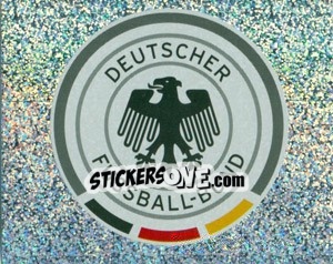 Sticker Deutscher Fußball-Bund Logo (Glitzer) - Deutsche Nationalmannschaft 2011 n. 2 - Panini