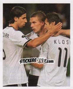 Figurina Spielszene - Deutsche Nationalmannschaft 2011 n. 7 - Panini