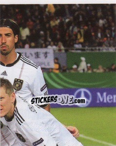 Sticker Mannschaftsfoto (Puzzle) - Deutsche Nationalmannschaft 2011 n. 18 - Panini