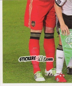 Sticker Mannschaftsfoto (Puzzle) - Deutsche Nationalmannschaft 2011 n. 19 - Panini