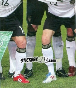 Sticker Mannschaftsfoto (Puzzle) - Deutsche Nationalmannschaft 2011 n. 20 - Panini