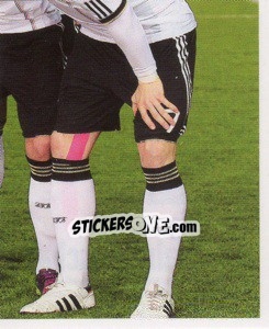 Sticker Mannschaftsfoto (Puzzle) - Deutsche Nationalmannschaft 2011 - Panini