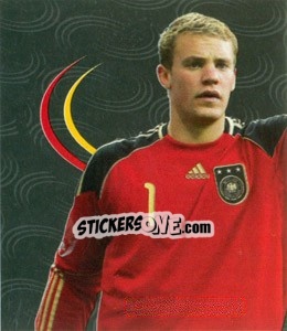 Cromo Manuel Neuer (Puzzle) - Deutsche Nationalmannschaft 2011 - Panini