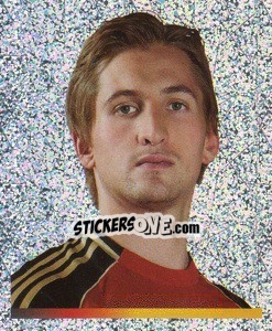 Sticker René Adler (Glitzer) - Deutsche Nationalmannschaft 2011 n. 29 - Panini