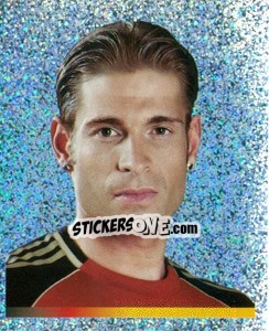 Sticker Tim Wiese (Glitzer) - Deutsche Nationalmannschaft 2011 n. 33 - Panini