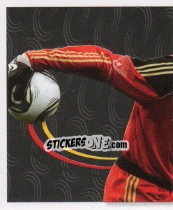 Figurina Tim Wiese (Puzzle) - Deutsche Nationalmannschaft 2011 n. 36 - Panini