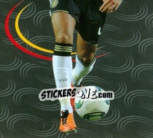 Sticker Dennis Aogo (Puzzle) - Deutsche Nationalmannschaft 2011 n. 40 - Panini