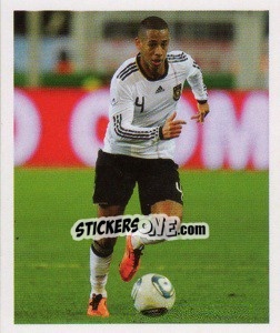 Sticker Dennis Aogo - Deutsche Nationalmannschaft 2011 n. 42 - Panini