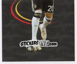 Sticker Jérôme Boateng (Puzzle) - Deutsche Nationalmannschaft 2011 - Panini