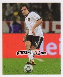 Cromo Mats Hummels - Deutsche Nationalmannschaft 2011 - Panini