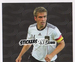 Sticker Philipp Lahm (Puzzle) - Deutsche Nationalmannschaft 2011 n. 64 - Panini