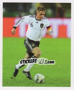 Cromo Philipp Lahm - Deutsche Nationalmannschaft 2011 - Panini