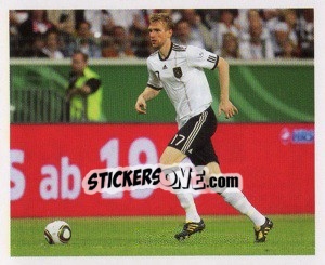 Sticker Per Mertesacker - Deutsche Nationalmannschaft 2011 n. 68 - Panini