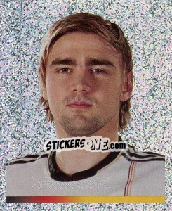 Sticker Marcel Schmelzer (Glitzer) - Deutsche Nationalmannschaft 2011 n. 77 - Panini