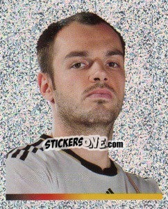 Sticker Heiko Westermann (Glitzer) - Deutsche Nationalmannschaft 2011 - Panini
