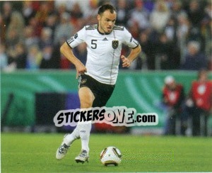 Cromo Heiko Westermann - Deutsche Nationalmannschaft 2011 - Panini