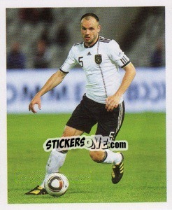 Sticker Heiko Westermann - Deutsche Nationalmannschaft 2011 n. 87 - Panini