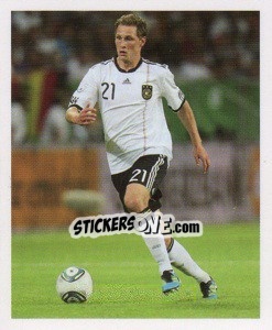 Sticker Benedikt Höwedes - Deutsche Nationalmannschaft 2011 - Panini