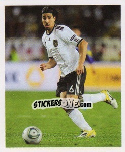 Sticker Sami Khedira - Deutsche Nationalmannschaft 2011 n. 105 - Panini